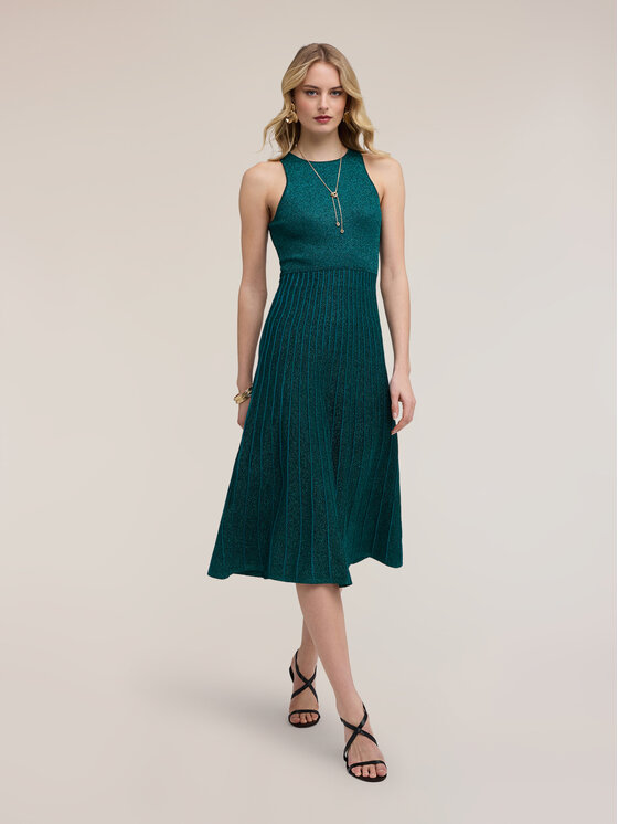 Motivi Motivi Vestito da giorno 7667W001560N015 Verde A-Line Fit