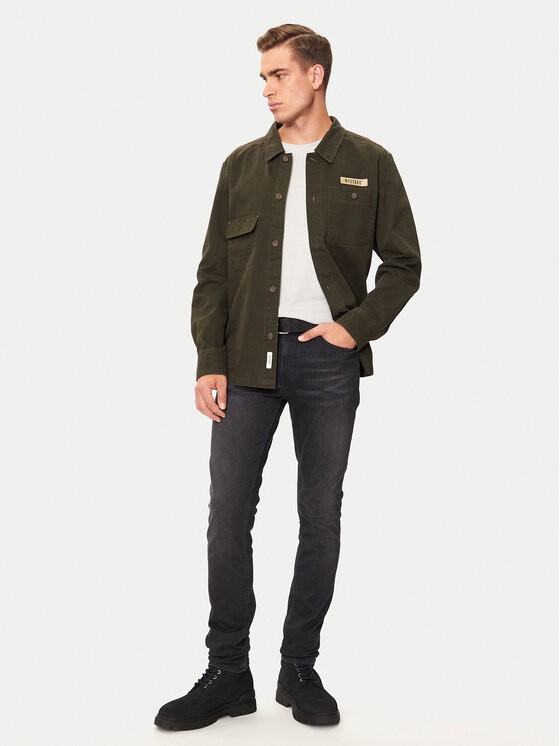 Mustang Mustang Jeans Frisco 1015492 Schwarz Skinny Fit