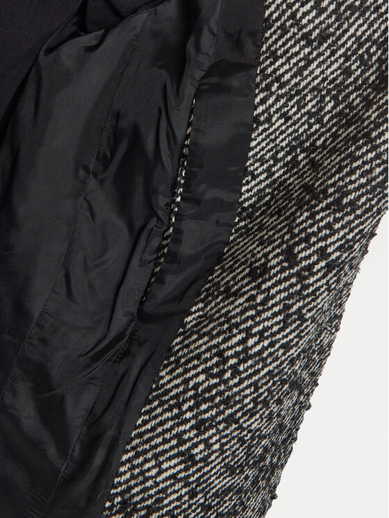 Herskind Herskind Gyapjú kabát Villi 5386146 Szürke Regular Fit