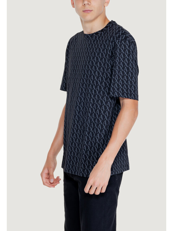 Armani Exchange Armani Exchange T-shirt 8NZTCW ZJH4Z Nero Shirt Fit