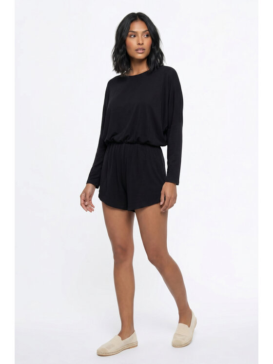 FIGL FIGL Ολόσωμη φόρμα M1349 Μαύρο Oversize