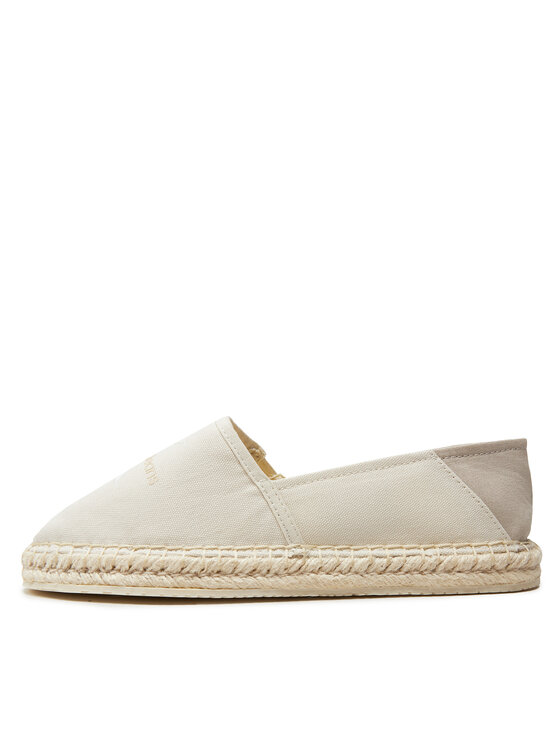 Calvin Klein Jeans Calvin Klein Jeans Espadrilky Espadrille Ml Btw YW0YW01376 Écru