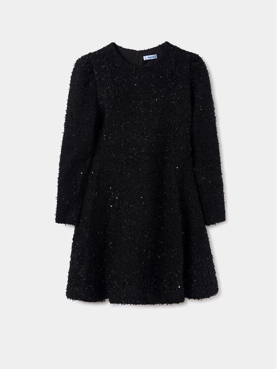 Mayoral Mayoral Kasdieninė suknelė 7.956 Juoda Regular Fit