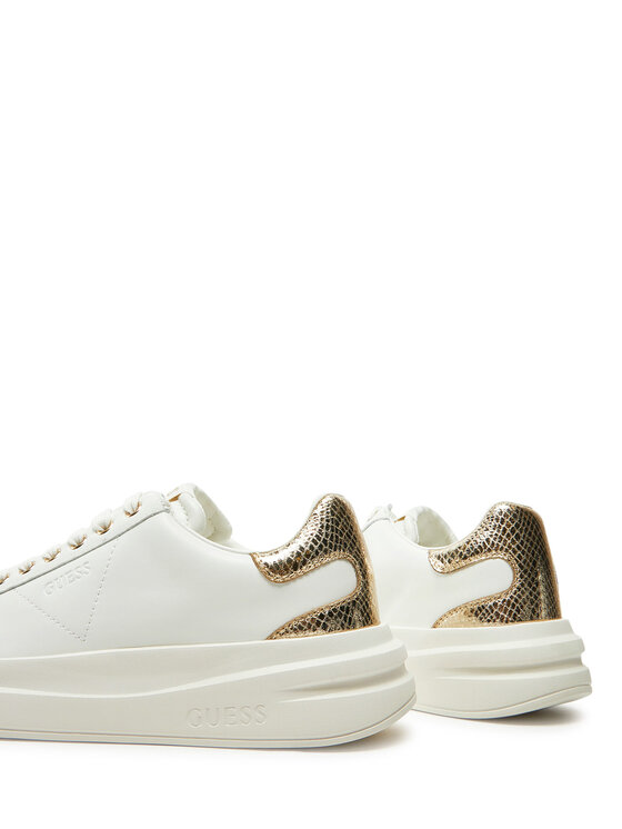 Guess Guess Sneakersy FLTELB LEM12 Biela
