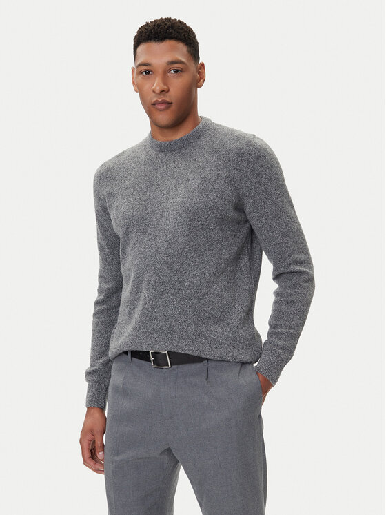 Barbour Barbour Πουλόβερ Essential Tisbury MKN0844GY12 Γκρι Regular Fit