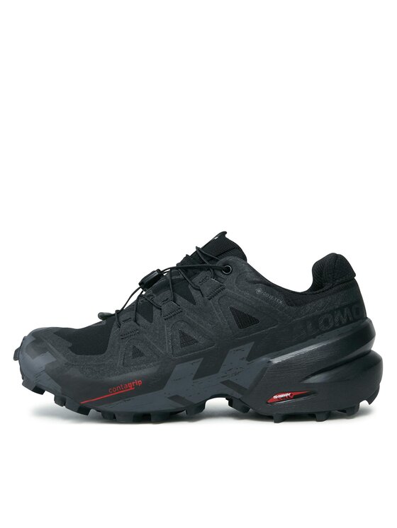 Salomon Salomon Buty do biegania Speedcross 6 GORE-TEX L41743400 Czarny
