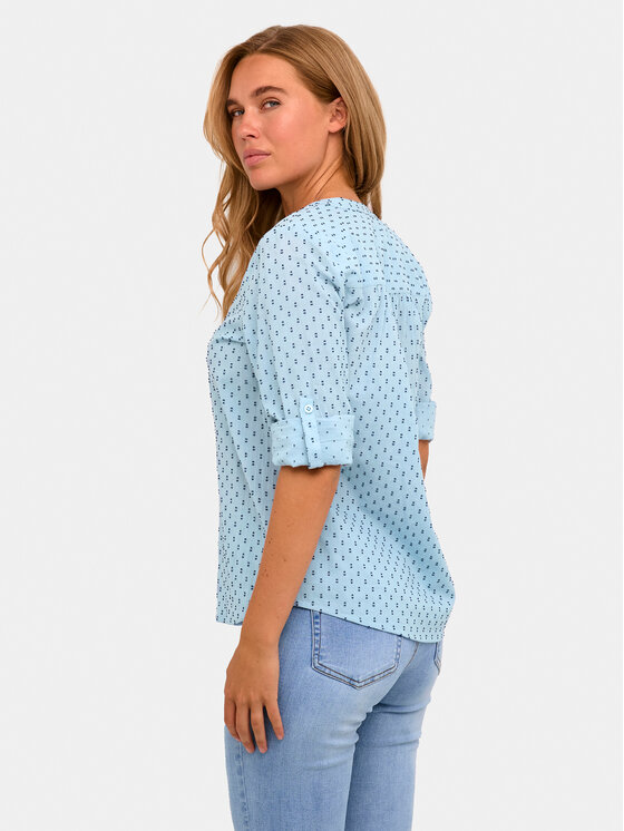 Kaffe Kaffe Πουκάμισο Silona 10506120 Μπλε Regular Fit