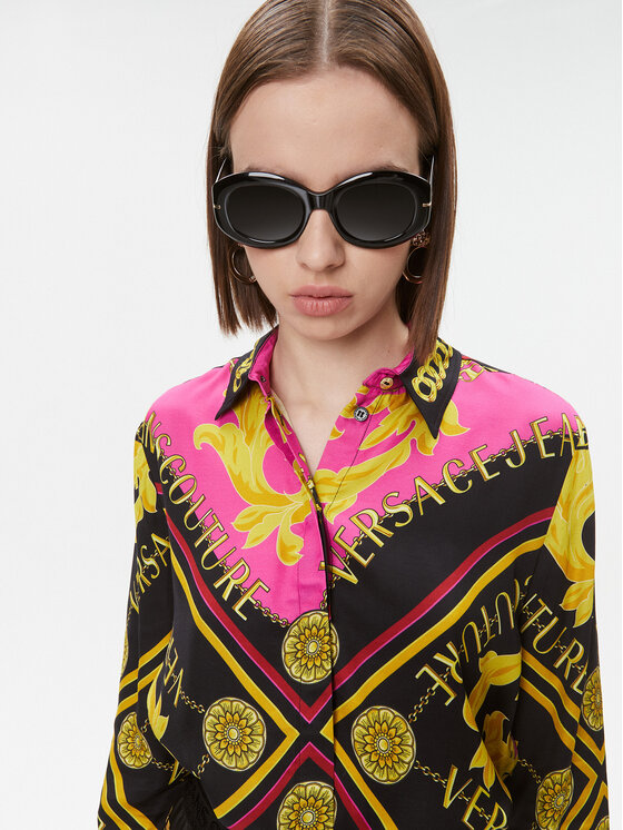 Versace Jeans Couture Versace Jeans Couture Krekls 75HAL2A1 Daudzkrāsains Regular Fit