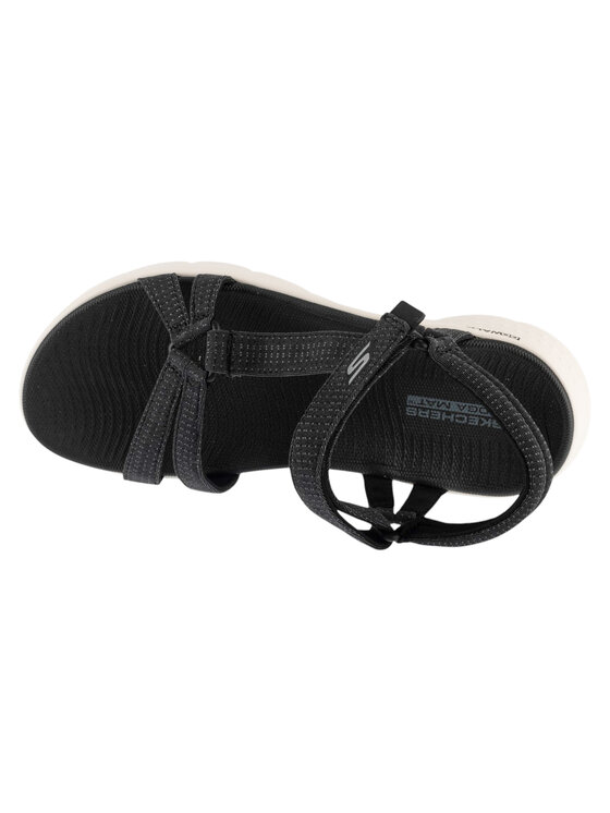 Skechers Skechers Sandali Go Walk Flex Sandal - Sublime Nero