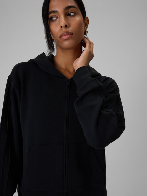 4F 4F Bluza SELF LOVE Czarny Regular Fit
