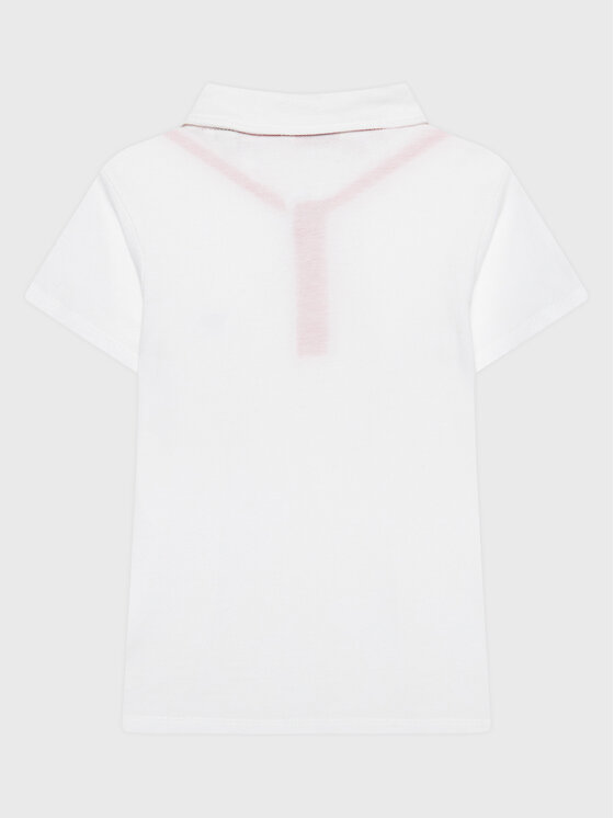Guess Guess Поло L2GP02 KAPY0 Білий Regular Fit