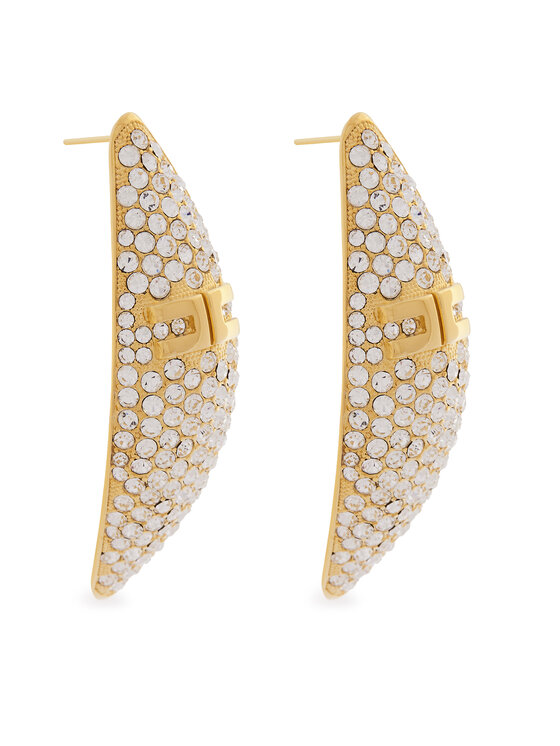 Elisabetta Franchi Elisabetta Franchi Naušnice OR-57A-52E2-V290 Zlatna