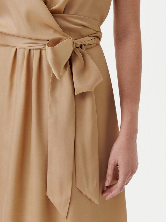 Liu Jo Liu Jo Коктейльна сукня WA5176 T5973 Бежевий Regular Fit