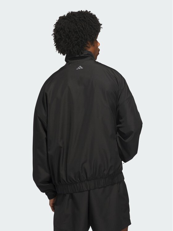adidas adidas Wiatrówka 161028 Czarny Loose Fit