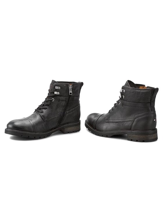 Tommy Hilfiger Tommy Hilfiger Чоботи Curtis 13A FM56821742 Чорний