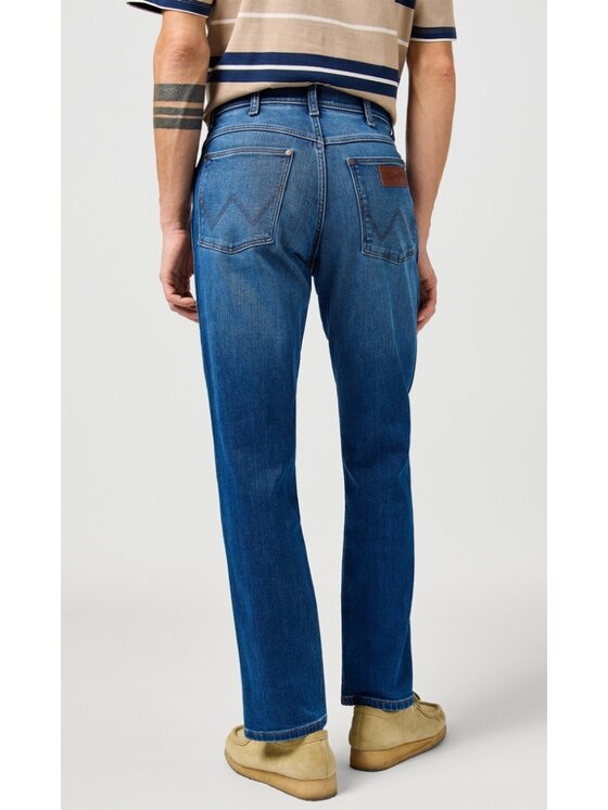 Wrangler Wrangler Jeans River Blu Tapered Fit
