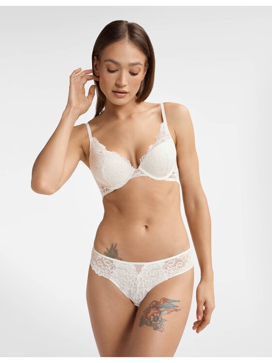 Esotiq Esotiq Biustonosz push-up 40493 Beżowy