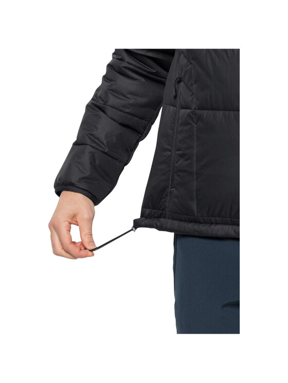 Jack Wolfskin Jack Wolfskin Kurtka przejściowa Jack Wolfskin Bergland INS Hoody M Czarny Regular Fit
