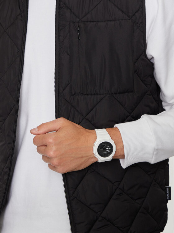 G-Shock G-Shock Ročna ura GA-2100-7AER Bela