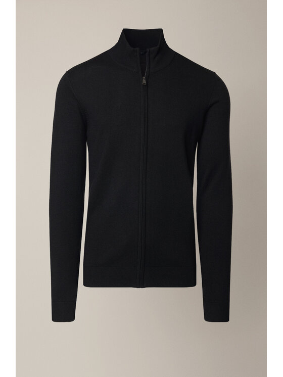 Lancerto Lancerto Sweter Riki SW073225000051 Czarny Regular Fit