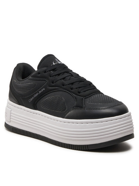 Calvin Klein Jeans Calvin Klein Jeans Tossud Bold Platf Low Lace Mix In Mtl YW0YW01471 Must