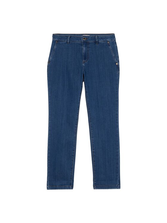 Oltre Oltre Jeansy P576R008577N034 Niebieski Regular Fit