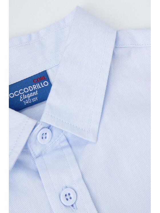 Coccodrillo Coccodrillo Koszula WC4136202EJB-014 Błękitny Regular Fit