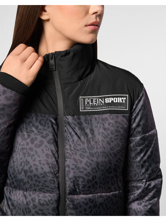Plein Sport Plein Sport Vatovaná bunda 10165 Čierna