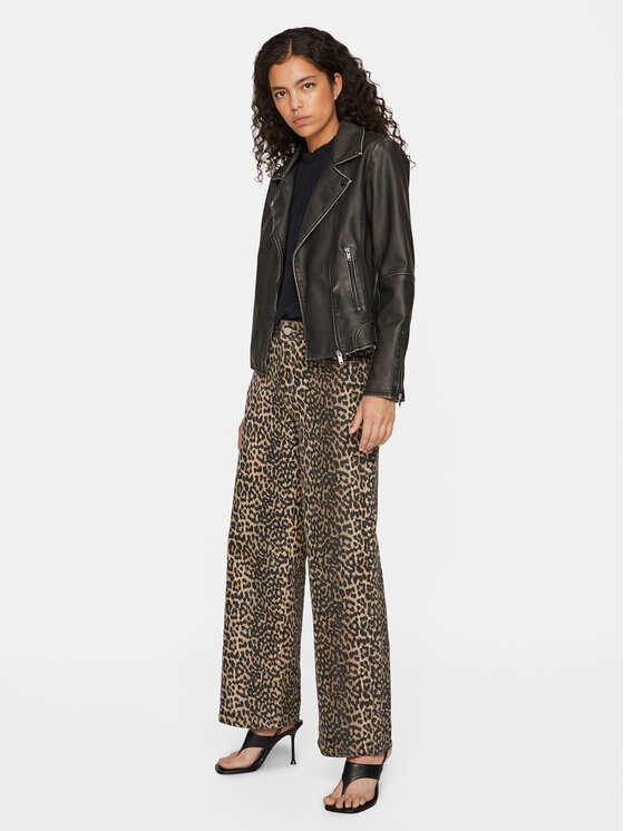Vila Vila Giacca in similpelle Cara 14098830 Nero Regular Fit