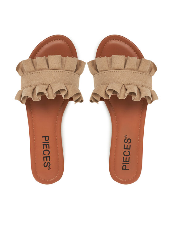 Pieces Pieces Ciabatte Nola 17101699 Beige