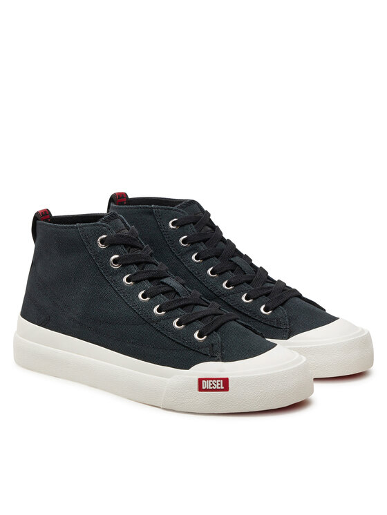 Diesel Diesel Trampki S-Athos Mid W Y03334 P2994 H1378 Czarny