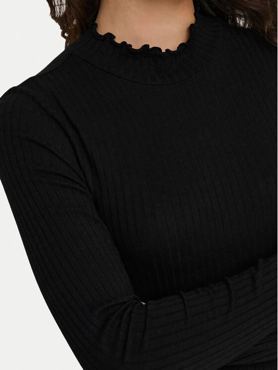JDY JDY Блузка Fransiska 15228065 Чорний Slim Fit