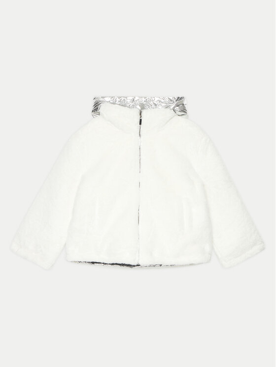 TWINSET TWINSET Ziemas jaka 242GJ2210 Sudraba Loose Fit