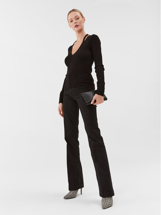 Guess Guess Πουλόβερ W3BR30 Z2V42 Μαύρο Regular Fit