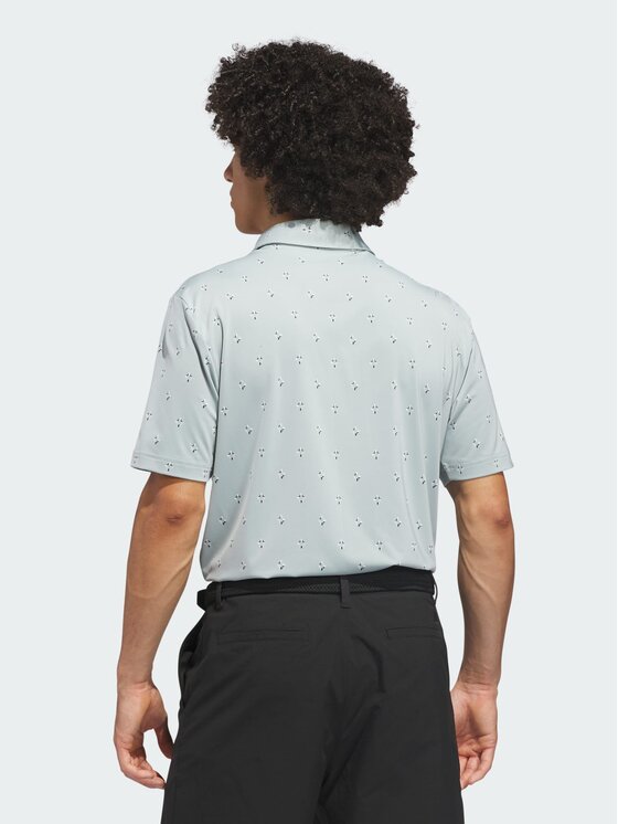 adidas adidas Polo 162365 Zielony Regular Fit