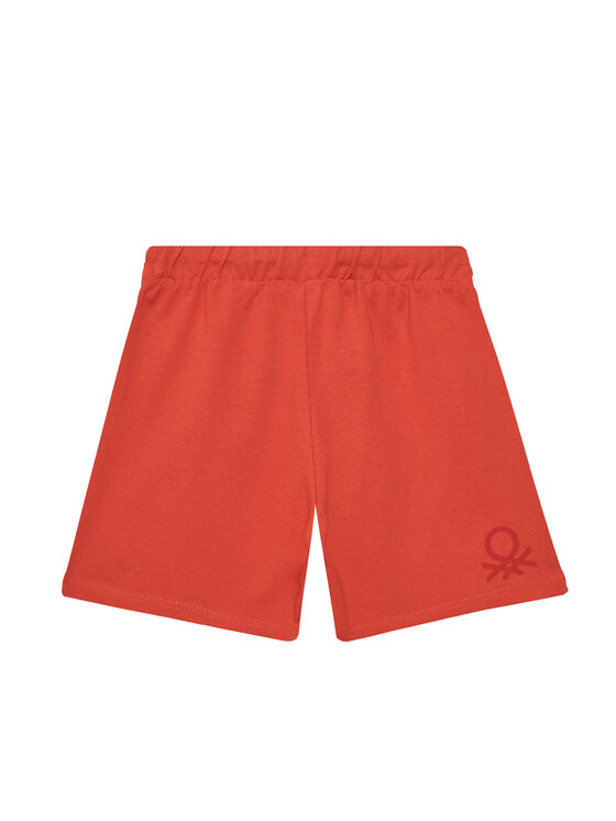 United Colors Of Benetton United Colors Of Benetton Szorty sportowe 3BL0G900Q Czerwony Regular Fit