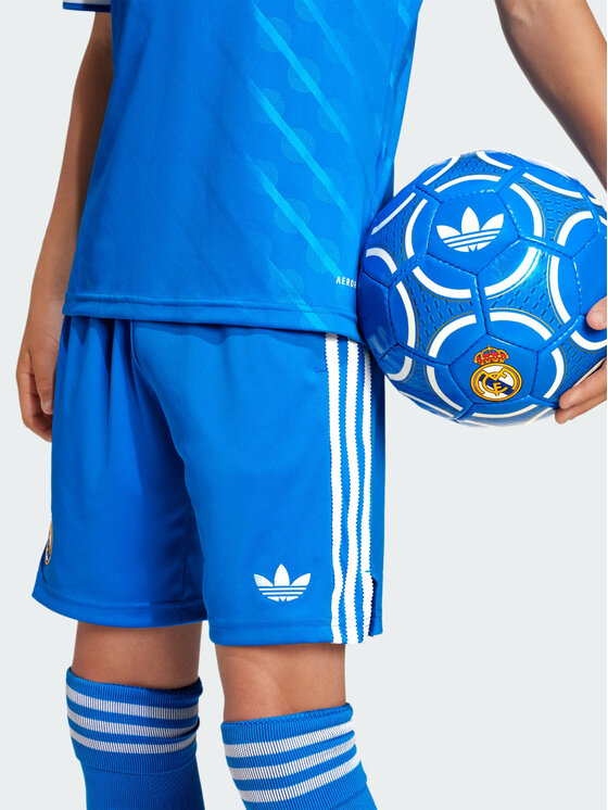 adidas adidas Szorty sportowe 158011 Błękitny Regular Fit