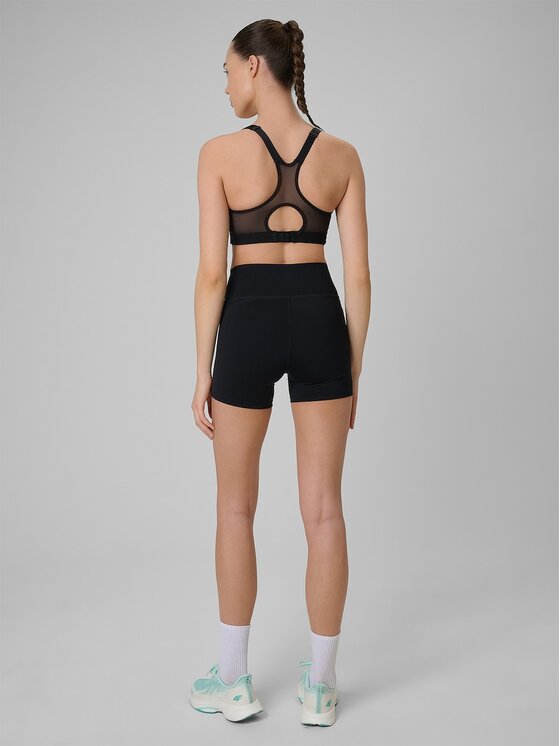 4F 4F Legginsy 4FRSS26TFSTF134-20S Czarny Fitted Fit