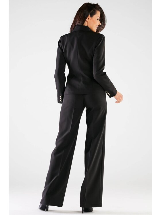 Awama Awama Pantaloni da donna A442 Nero Basic Fit