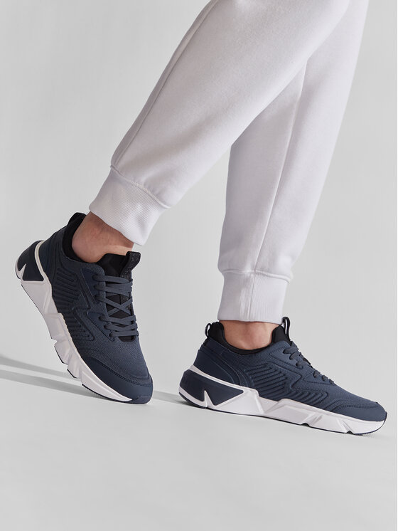 Calvin Klein Calvin Klein Αθλητικά Low Top Lace Up Knit HM0HM00647 Σκούρο μπλε