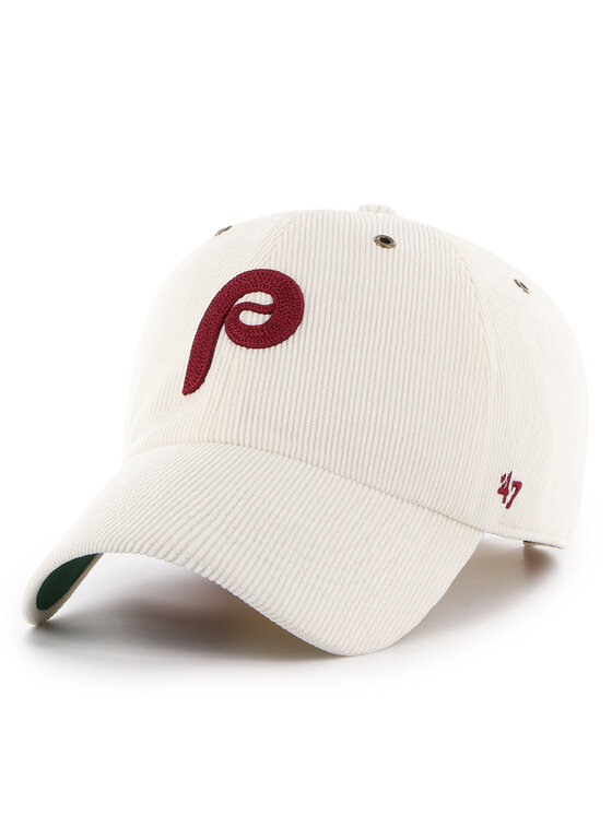 47 Brand 47 Brand Șapcă MLB Philadelphia Phillies B-TCDCU19IWS Écru