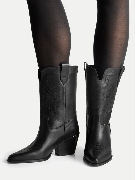 Badura Cizme și botine cowboy 222FW92 Negru