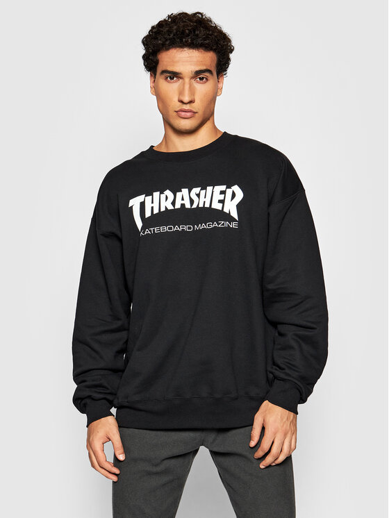 Thrasher Džemperis Skate Mag Juoda Regular Fit