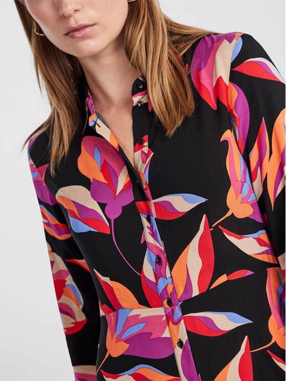 YAS YAS Haljina košulja Savanna 26022663 Šarena Loose Fit