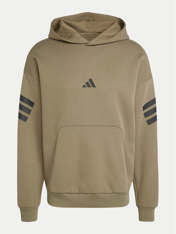 adidas adidas Μπλούζα Future Icons 3-Stripes JD4856 Πράσινο Regular Fit