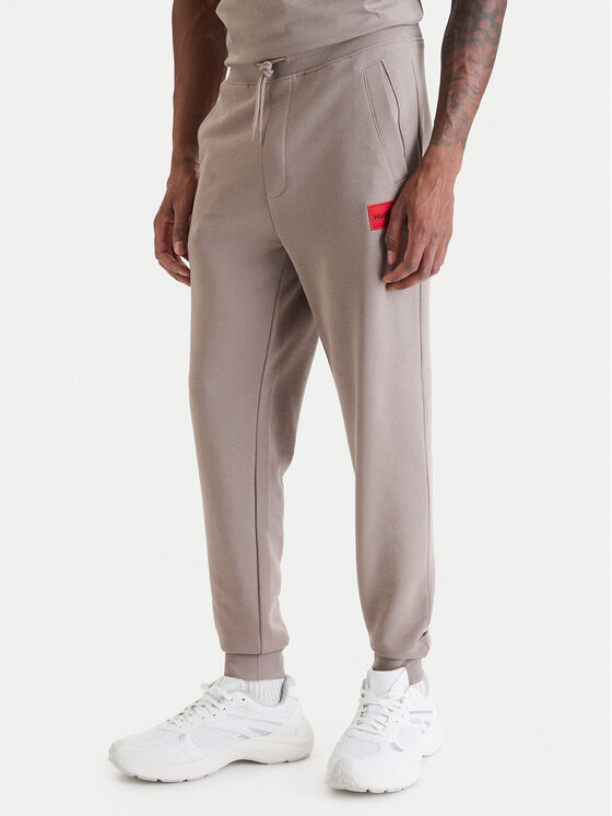 HUGO Teplákové nohavice Doak212 50447963 Hnedá Regular Fit