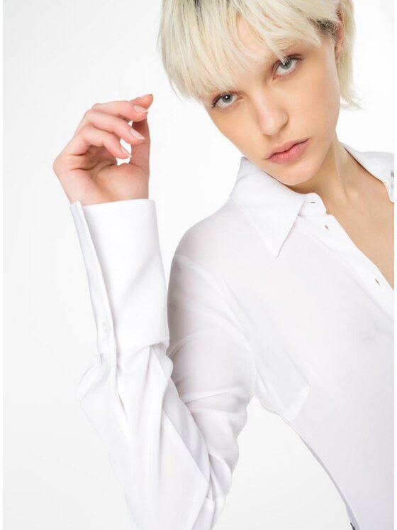 PINKO Pinko Koszula 100612-a1ri-z05 Biały Regular Fit