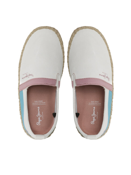 Pepe Jeans Pepe Jeans Espadryle Tourist Camp G PGS10171 Biały