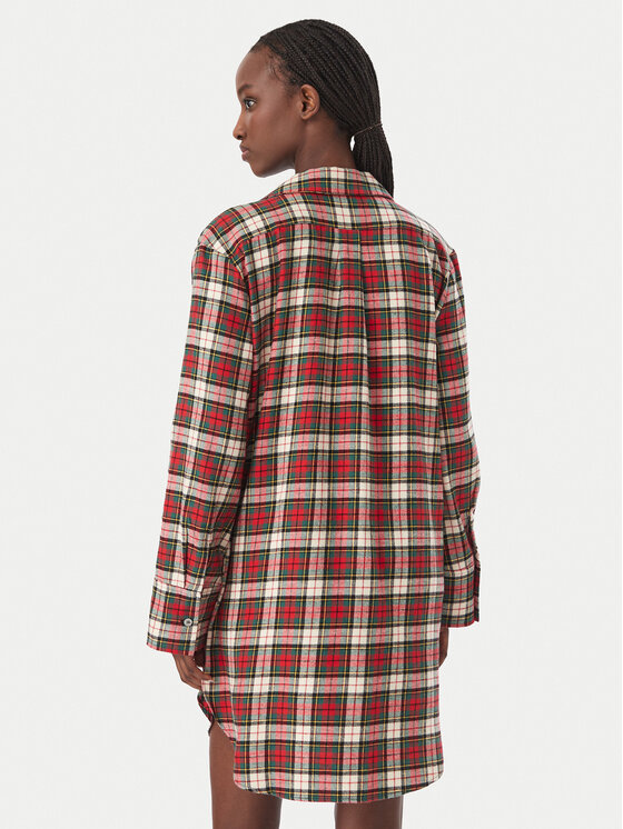 Polo Ralph Lauren Polo Ralph Lauren Noční košile 4P0559 Hnědá Relaxed Fit