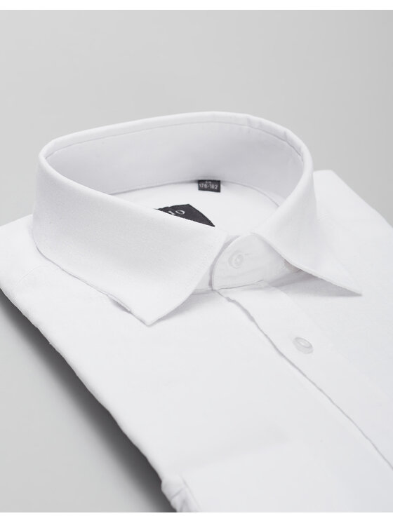 Borgio Borgio Koszula lentini Biały Slim Fit